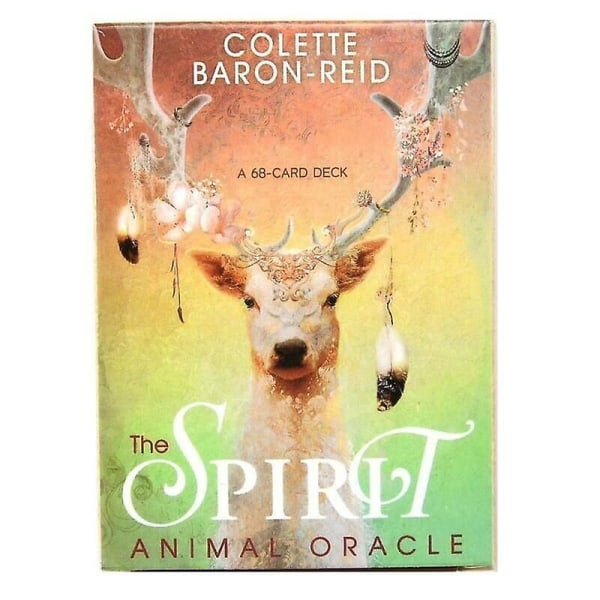 The Spirit Animal Oracle: A 68-Cards Deck English Tarot Card Game Home Family