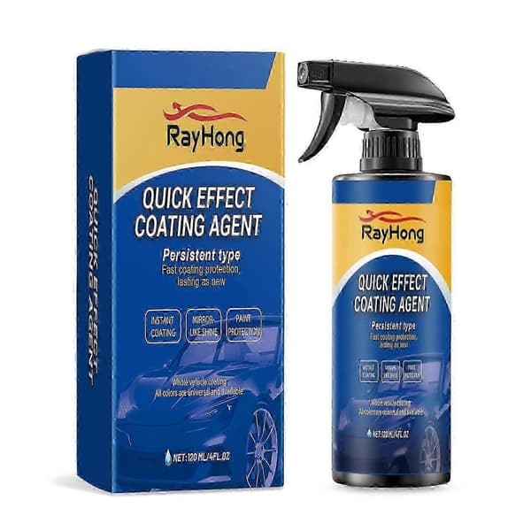 Rask effekt bilpoleringsspray for billakkering