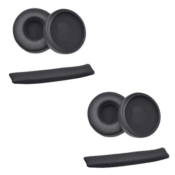 [LCS] For Synchros E40BT E40 Bluetooth-hodetelefoner Øreputer Pute Trekk Skinn Hodebånd Erstatning Hodebjelke Black
