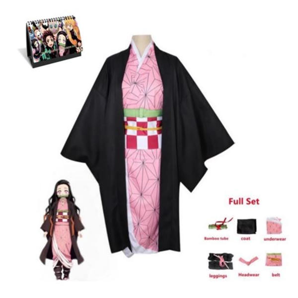 Demon Slayer 2022 Fransk Cosplay Kostume og M (158-163cm)