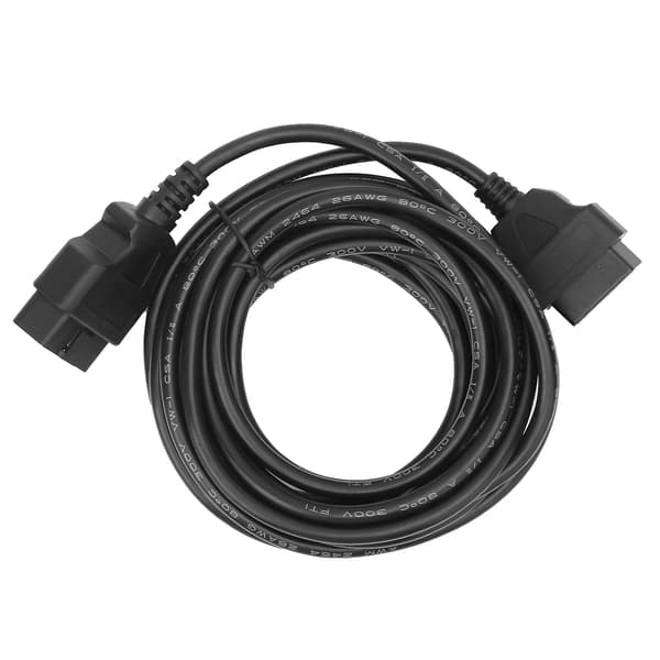 5m / 16.4ft OBD2 Bildiagnosekabelstik 16-ben til 16-ben til Launch X431 PRO/ PRO3