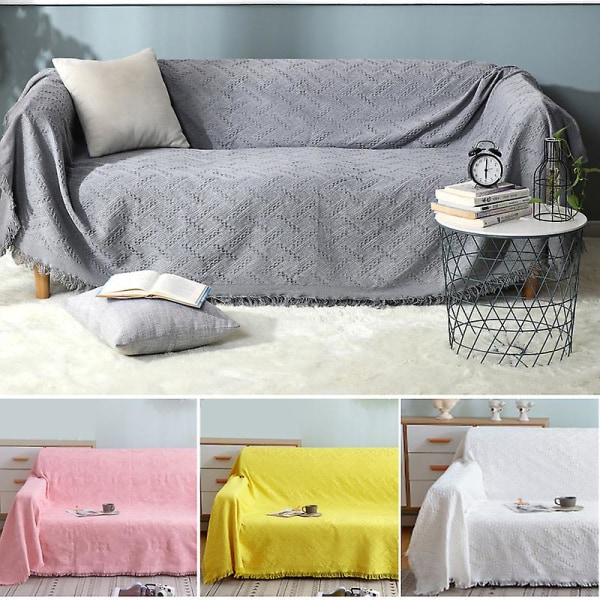 Bekväm Sofföverdrag Vändbart Soffskydd Vattenavvisande Möbelskydd Dark Gray 180*230