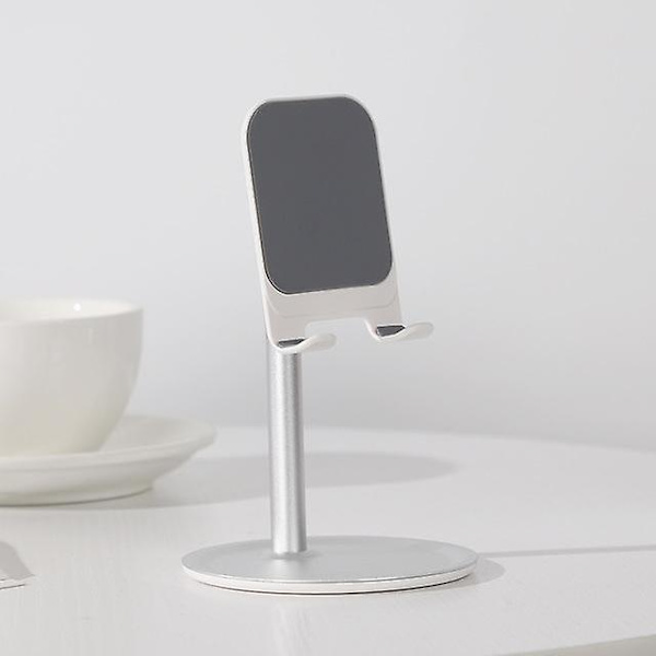 Topk skrivebordsstativ for telefon og nettbrett i aluminiumslegering for iPad s