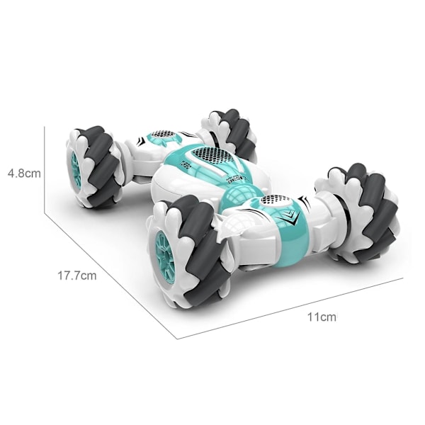 Uusi RC Stunt-auto Kaukosäädin Kello Eleanturi Sähkölelu RC Driftausauto 2.4 GHz 4WD Pyörimislahja Lapsille Pojalle