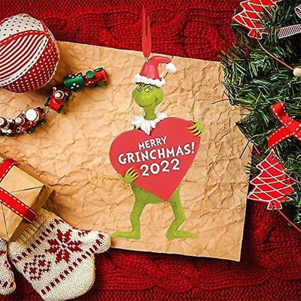 The Grinch varasti joulun! Joulukuusen koristeet Heart