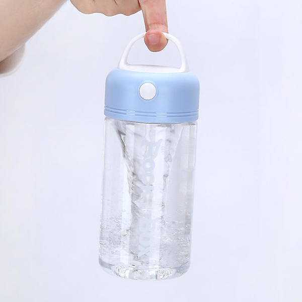 380ml Shaker Kopp Elektrisk Blender Protein Shaker Flaske Bryggepulver Bevegelse Miljøvennlig Blue Ear Drawings