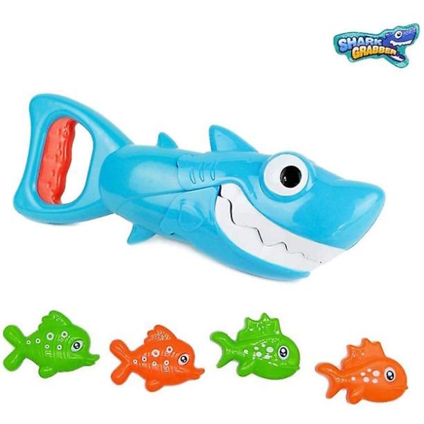 Badleksaker , Shark Grabber Baby Badkarsleksak, Vithaj