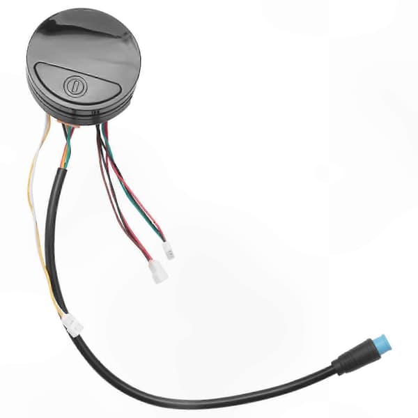 Smart Bluetooth Dashboard til El-løbehjul, Kompatibel med Ninebot Segway ES1 ES2 ES3 Modeller Black