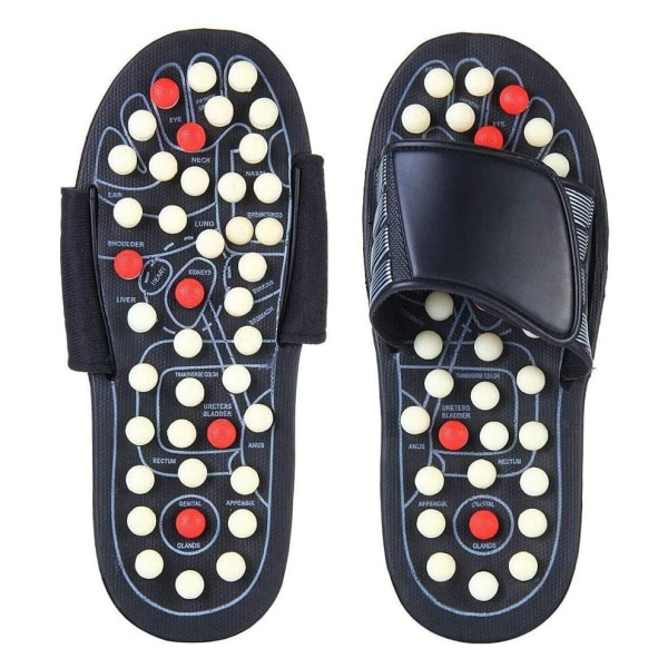 Zonterapi Massage Tofflor Zonterapi Foot Massager Tools Ac 42-43