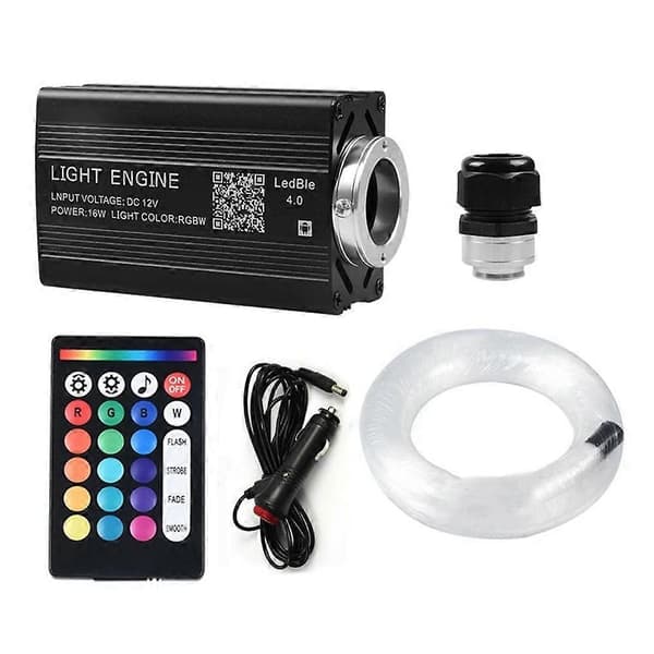 [LCS] 1000 pcs Fiber Optic Car Home Upholstery Star Light Kit Ceiling Lights Remote Control
