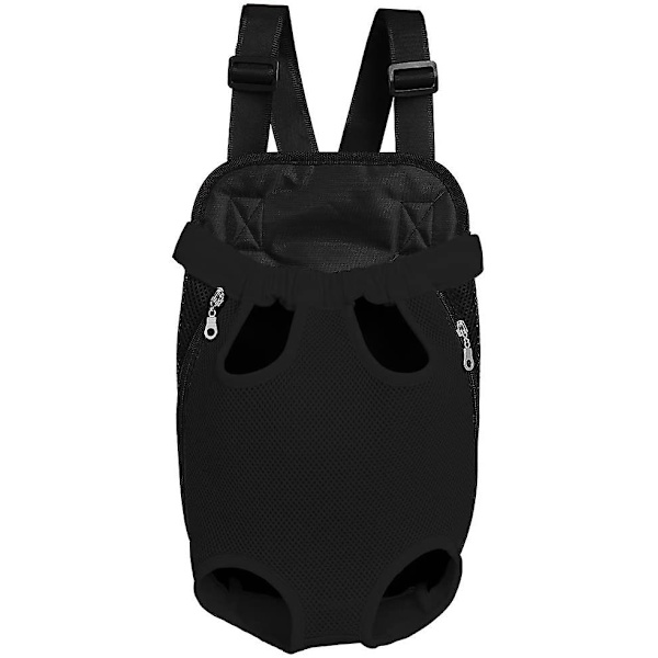 Handsfree Justerbar Ryggsäck Resväska För Husdjur Raser Utomhus Mesh*Black