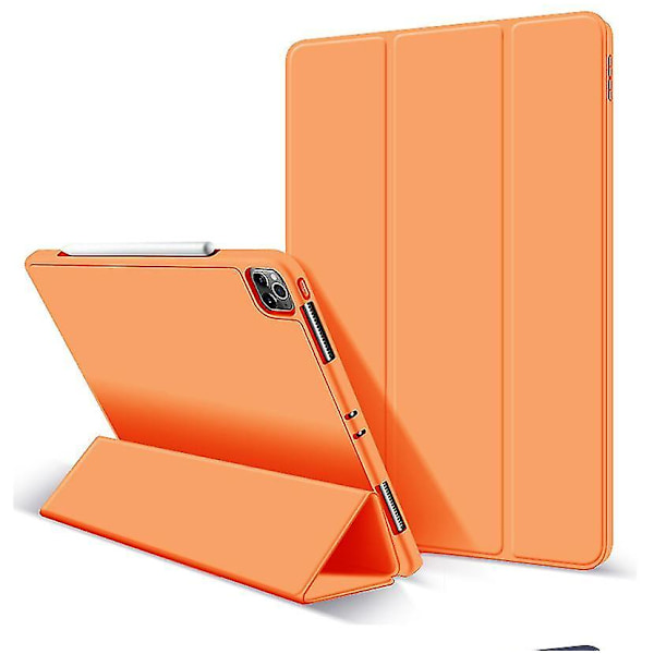 Beskyttende etui til iPad Pro 12.9 tommer med penholder (Orange)