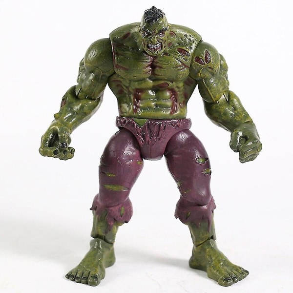 Marvel-zombie Hulk Pvc-figur, samlarleksak, Brinquedos-modell
