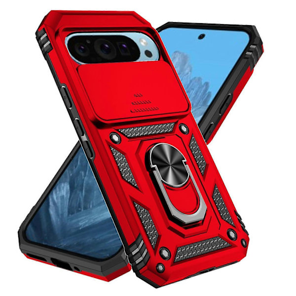 [LCS]Skjutbart Camshield-hållarfodral för telefon Red For Google Pixel 10