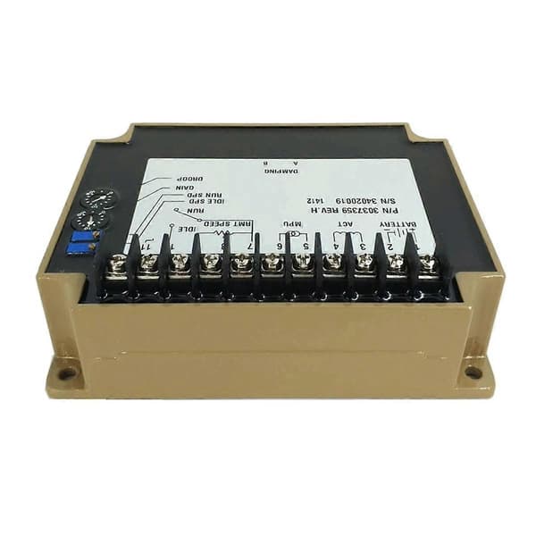 [LCS]3037359 Generator hastighetskontrollenhet Motorregulator for aggregatdeler Generator Black Brown
