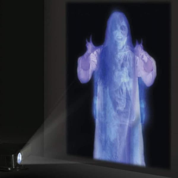 [LCS] Stoff bakprojeksjonsskjerm for virtuelle Halloween- og julevindusprojeksjonsvideoer