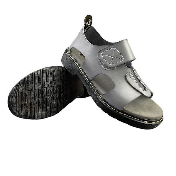 Retro sandaler til mænd, blød sål, skridsikre strandsko 44