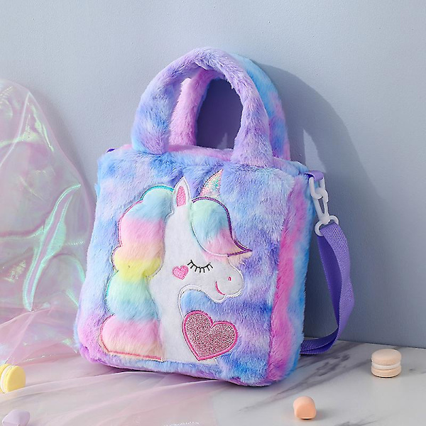 Tyttöjen Sling Bag Pehmoinen Olkalaukku Säädettävällä Hihnalla Yhteensopiva Päivärepun Kanssa Retkeilyyn Matkustamiseen Pink