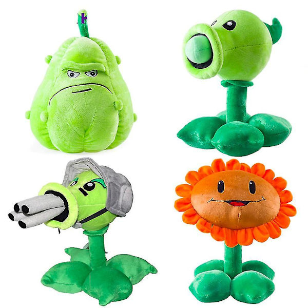 Plants Vs Zombies Pehmolelu Koriste-esine - Melon Täytetty Pehmolelu (Keltainen Tähti)