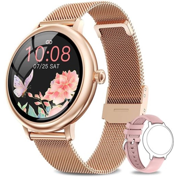 Chronus CF80 Smartwatch - Tanche Fitness Tracker - Guld - Chronu