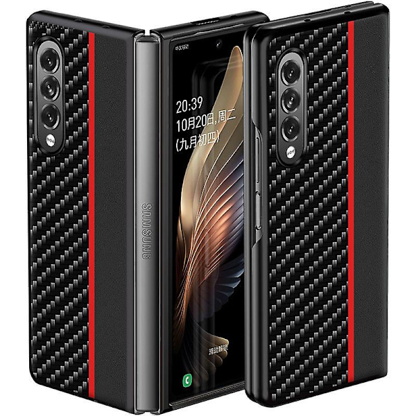 Skal för Samsung Galaxy Z Fold 3 5g Black-Red