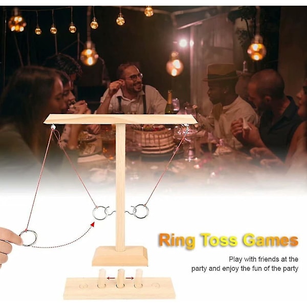 Hooks Ring Toss -rengaspeli Shot Ladder Bundle D (D)