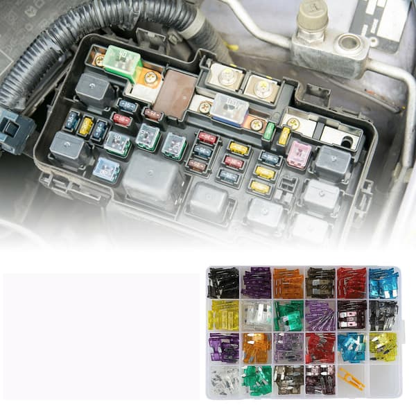242 stk. Mini Standard Bladsikring Sortiment Bil Lastebil Sikringer Kit Atc / Atm