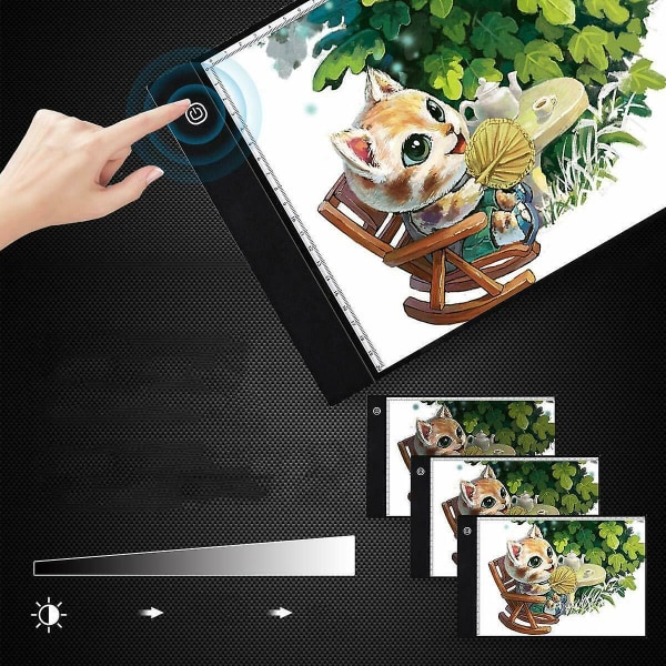 LED-piirustusalusta A4-piirustusalusta