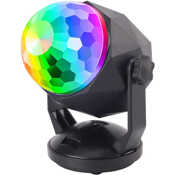 [LCS]Led Diskokugle Bærbar Strobe Scenelys