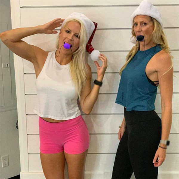 Ansiktsövning Träningsredskap Ansiktslyft Fitnessboll Nacktoner Ja Red 2