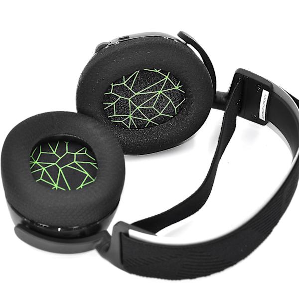 Ersättningsöronkuddar för Steelseries Arctis 9 / Arctis 7 / Arctis 5 / Arctis 3/ Steelseries Arctis Pro Black Green