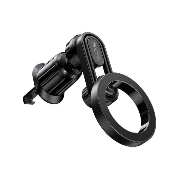 [LCS]Yesido C157 Stærk Magnetisk Bil Luftventil Telefonholder (Sort) Black
