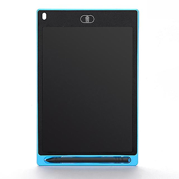 Skrivebrett Tegnebrett Barnas Graffiti Skisseblokk Leker 8,5 tommer LCD Håndskrift Tavle Magisk Tegnebrett Blue