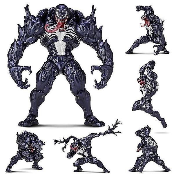 Yamaguchi Fantastisk Extraordinär Spider-man Röd Venom Massacre Figur Rörlig Modell Blue