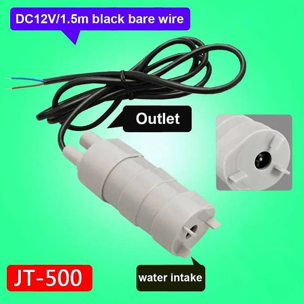 [LCS]12V Vattenpump Dränkbar Husvagn Husbil Högt Flöde Ersätter Whale Pump