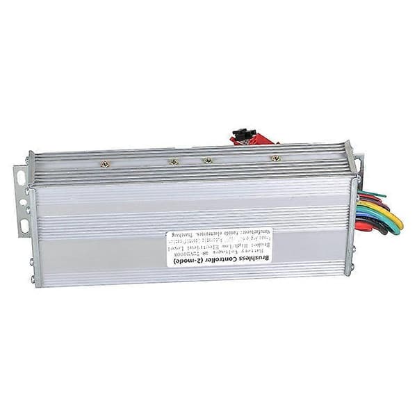 48-72V 2000W DC børsteløs motorhastighetskontroller erstatning for elsykkel scooter Silver