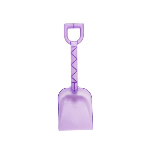 Barnspade Strandleksak Söt Gör-det-själv Sand Snö Grävverktyg Födelsedagspresenter För Pojke Och Flicka För Purple