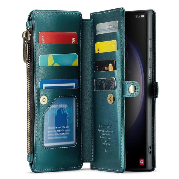 [LCS]Telefondeksel til Galaxy S23 Ultra Multicolor Green