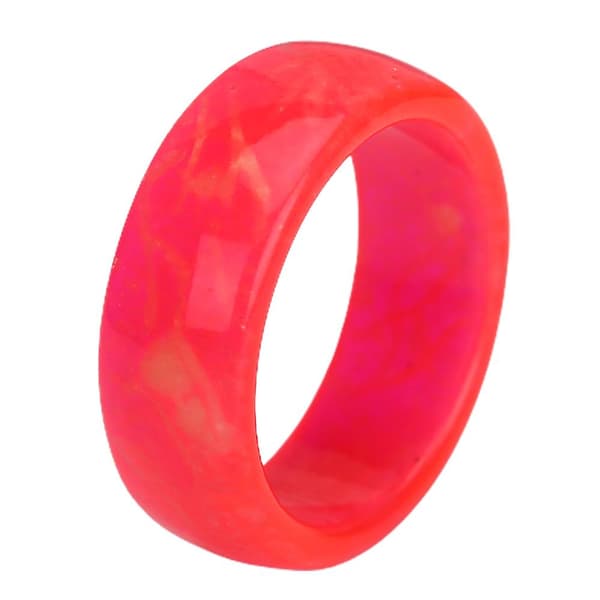 Lysande Ring som Glöder i Mörkret Smycken Unisex Dekoration Kompatibel med Kvinnor Män 9