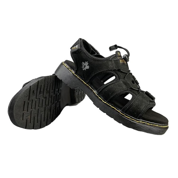 Casual strandskor för män Halkfria sandaler 38
