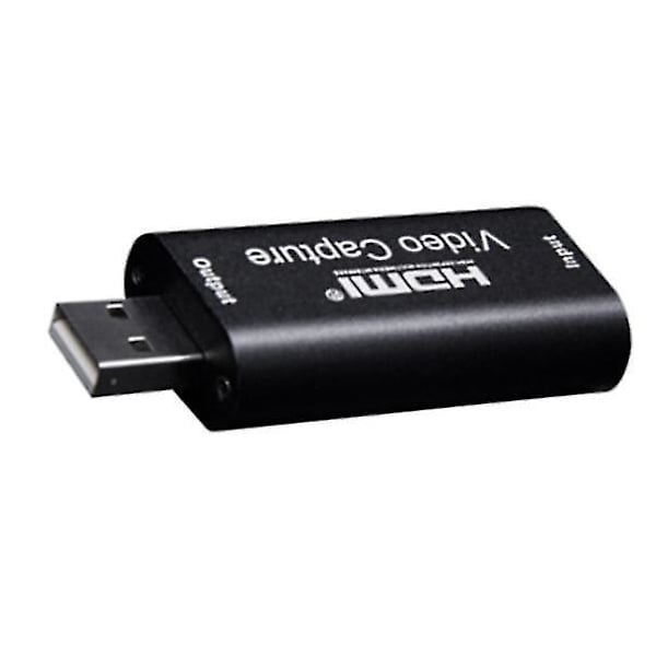 HDMI Video Capture Card USB 2.0/1080p HD Recorder för Video Live Streaming/Spel