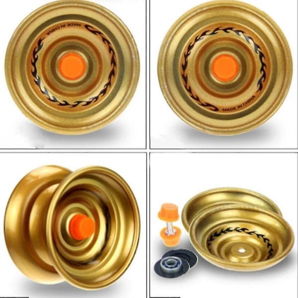 Professionel kugleleje legering Yo-yo færdigheder Random-193