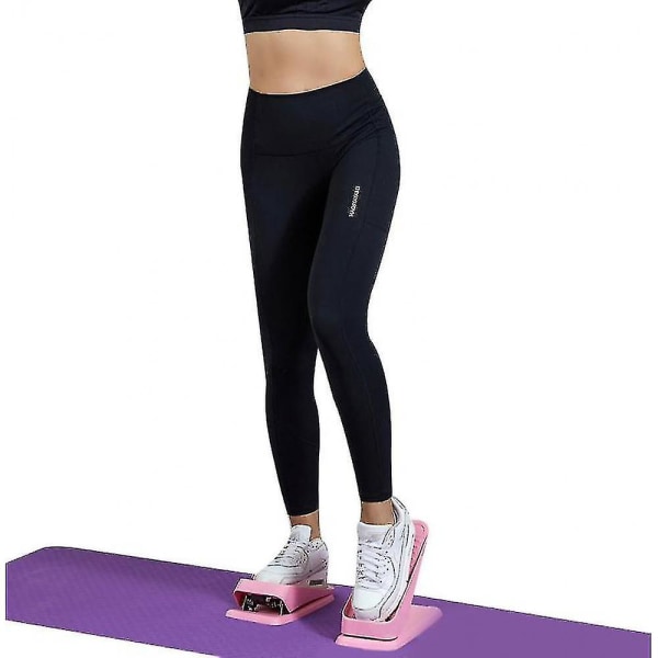 Mini Stair Stepper -askelkone kuntoiluun, Twist Stepper kuntoiluun (Pinkki)
