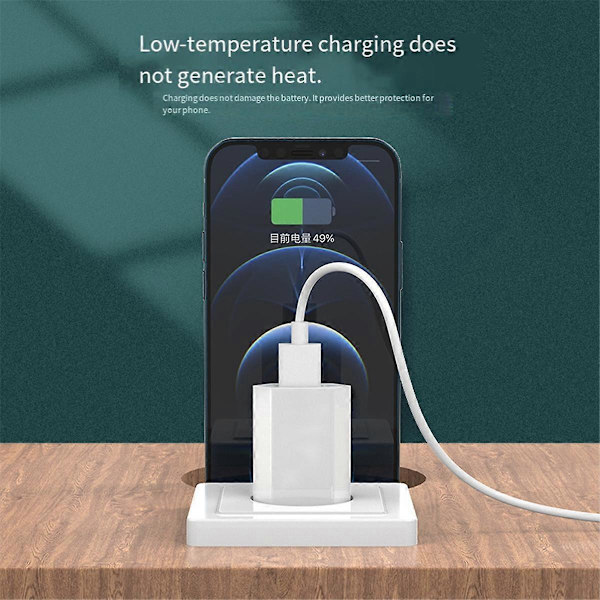 [LCS] 10 stk. Mini USB Væglader Adapter Oplader EU-stik