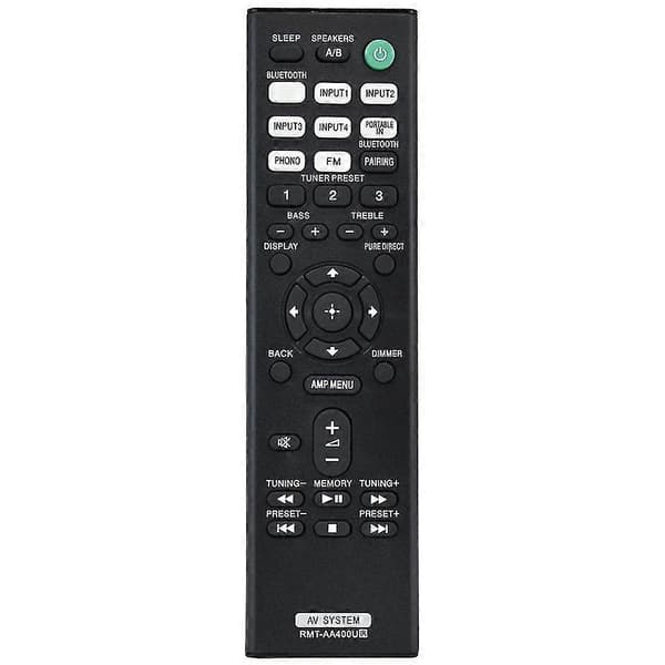 [LCS]STR-DH190 STR-DH590 Erstatningsfjernkontroll - Ingen programmering nødvendig, Plug & Play