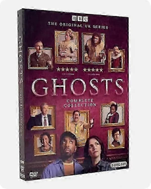 Ghosts: Koko sarja kaudet 1-5 (DVD 5 levyn boksipaketti) englanninkielinen versio