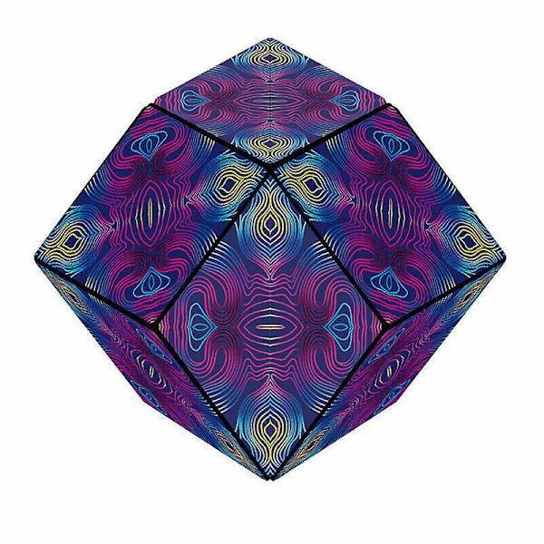 3D Föränderlig Magnetisk Magisk Kub Hand Flip Pussel Anti Stress Leksak Julklapp 1 5