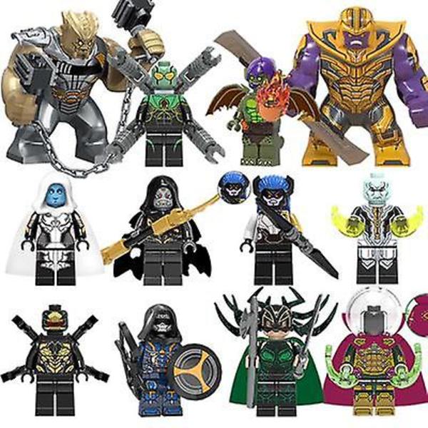 Avengers Byggklossar Marvel Minifigurer