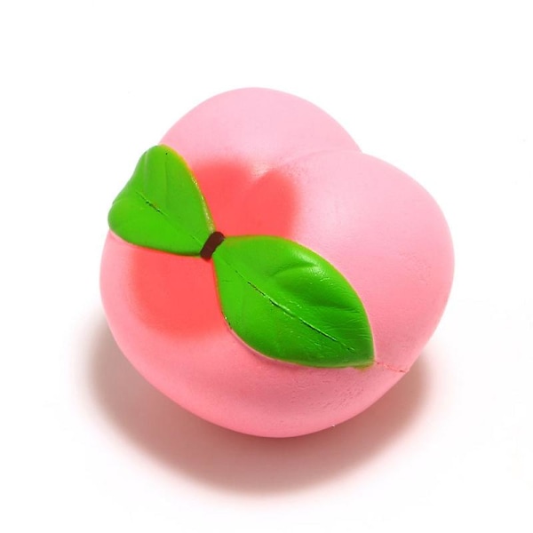 Jättestora Mjuka Squishy Persikor Klämleksaker