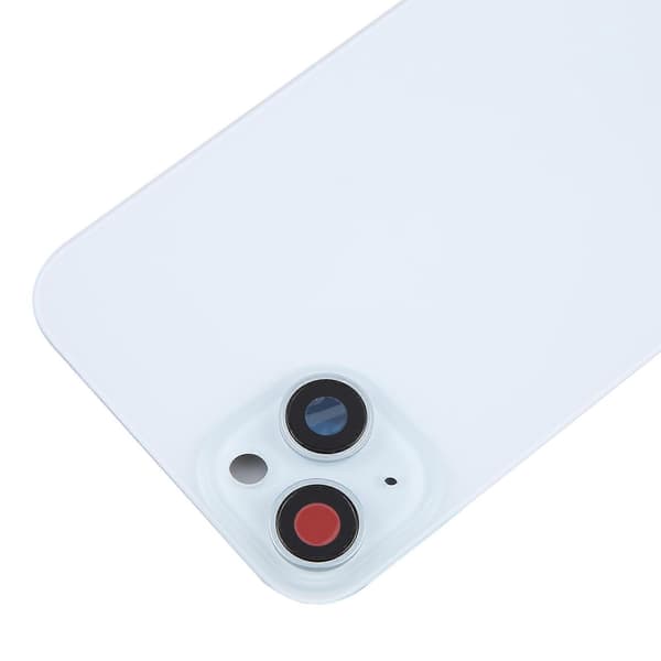 [LCS] För iPhone 15 Plus batteribakstycke med kameralinsskydd + MagSafe-magnet Blue